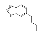 6-butyl-1,2,3-benzothiadiazole Structure