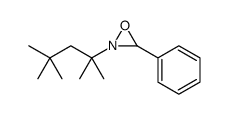 3-phenyl-2-(2,4,4-trimethylpentan-2-yl)oxaziridine结构式