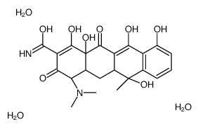 Tetracycline trihydrate结构式