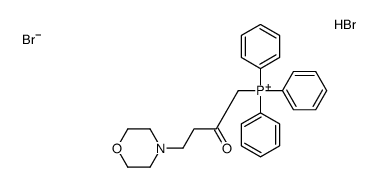 (2-oxo-4-morpholino)butyltriphenylphosphonium结构式