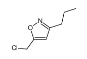 Isoxazole, 5-(chloromethyl)-3-propyl- (9CI) picture