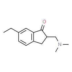 1H-Inden-1-one,2-[(dimethylamino)methyl]-6-ethyl-2,3-dihydro-(9CI) picture