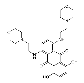 1,4-Dihydroxy-5,8-bis((2-(4-morpholinyl)ethyl)amino)-9,10-anthracenedi one picture