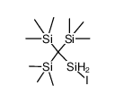 (Me3Si)3CSiH2I结构式