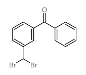 [3-(dibromomethyl)phenyl]-phenyl-methanone Structure