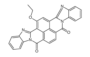 ethoxybisbenzimidazo[2,1-b:1',2'-j]benzo[lmn][3,8]phenanthroline-6,9-dione结构式