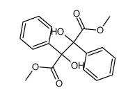 meso-dimethyl 2,3-dihydroxy-2,3-diphenylsuccinate结构式