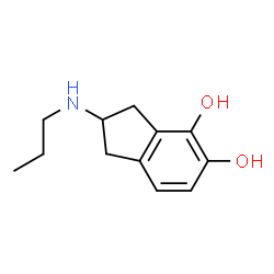 1H-Indene-4,5-diol, 2,3-dihydro-2-(propylamino)- (9CI)结构式