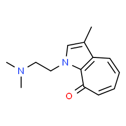 Cyclohepta[b]pyrrol-8(1H)-one, 1-[2-(dimethylamino)ethyl]-3-methyl- (9CI) Structure