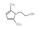 1H-Pyrrole-1-ethanol,2,5-dimethyl-结构式