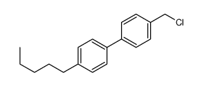 1-(chloromethyl)-4-(4-pentylphenyl)benzene Structure