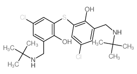 Phenol,2,2'-thiobis[4-chloro-6-[[(1,1-dimethylethyl)amino]methyl]- picture