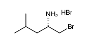 2-Pentanamine, 1-bromo-4-methyl-, hydrobromide, (S)- Structure