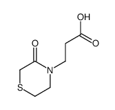 3-(3-oxothiomorpholin-4-yl)propanoic acid结构式