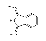 N-methyl-3-methyliminoisoindol-1-amine结构式