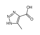 v-Triazole-4-carboxylic acid, 5-methyl- (7CI) picture