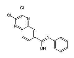 2,3-dichloro-N-phenylquinoxaline-6-carboxamide Structure