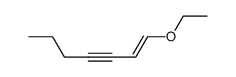 1-ethoxy-hept-1-en-3-yne结构式