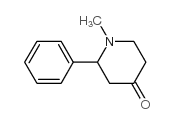 1-methyl-2-phenylpiperidin-4-one Structure