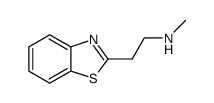 (2-Benzothiazol-2-yl-ethyl)-methyl-amine Structure