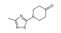 1-(3-METHYL-1,2,4-THIADIAZOL-5-YL)PIPERIDIN-4-ONE picture