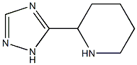 2-(1H-1,2,4-triazol-5-yl)piperidine结构式