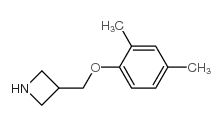 3-(2,4-Dimethyl-phenoxymethyl)-azetidine结构式