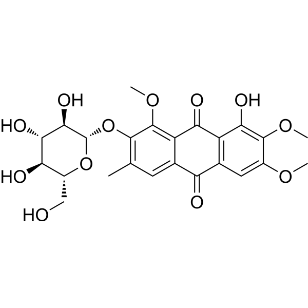 Gluco-obtusin structure