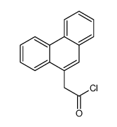 2-phenanthren-9-ylacetyl chloride Structure