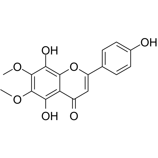 8-羟基蓟黄素结构式