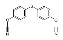 Bis-(4-cyanatophenyl)-sulfide Structure