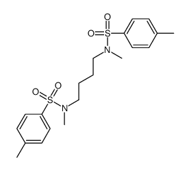 N,4-dimethyl-N-[4-[methyl-(4-methylphenyl)sulfonylamino]butyl]benzenesulfonamide结构式