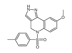 8-methoxy-5-(4-methylphenyl)sulfonyl-1,4-dihydropyrazolo[4,3-c]quinoline Structure