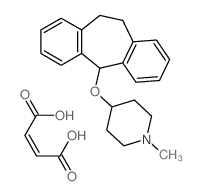 HEPZIDINE MALEATE Structure