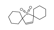 7-thiadispiro[5.1.58.26]pentadec-14-ene 7,7-dioxide结构式