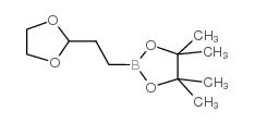 2-(2-(1,3-Dioxolan-2-yl)ethyl)-4,4,5,5-tetramethyl-1,3,2-dioxaborolane picture