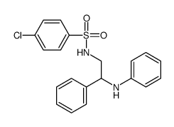 N-(2-anilino-2-phenylethyl)-4-chlorobenzenesulfonamide Structure