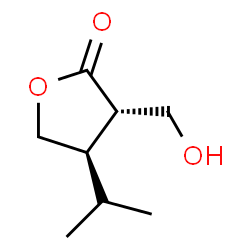 2(3H)-Furanone,dihydro-3-(hydroxymethyl)-4-(1-methylethyl)-,trans-(9CI)结构式