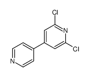 2,6-dichloro-4-pyridin-4-ylpyridine Structure