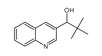 2,2-dimethyl-1-(3-quinolinyl)-1-propanol Structure