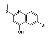 6-bromo-2-methylsulfanyl-1H-quinolin-4-one Structure