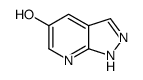 1H-吡唑并[3,4-b]吡啶-5-醇结构式