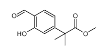 methyl 2-(4-formyl-3-hydroxyphenyl)-2-methylpropanoate picture