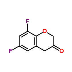 6,8-Difluoro-2H-chromen-3(4H)-one结构式