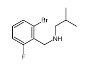 N-Isobutyl 2-bromo-6-fluorobenzylamine Structure