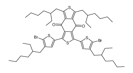 1,3-bis(5-bromo-4-(2-ethylhexyl)thiophen-2-yl)-5,7-bis(2-ethylhexyl)benzo[1,2-c:4,5-c']dithiophene-4,8-dione picture