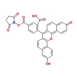 5(6)-CARBOXYNAPHTHOFLUORESCEIN N-SUCCINIMIDYL ESTER picture