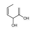 1,4-Hexadiene-2,3-diol (9CI)结构式