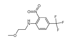 1-(2-Nitro-4-trifluoromethylphenylamino)-2-methoxyethane structure