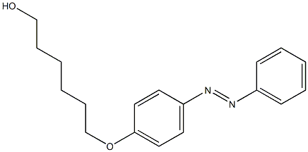 6-[4-(2-phenyldiazenyl)phenoxy]-1-Hexanol Structure